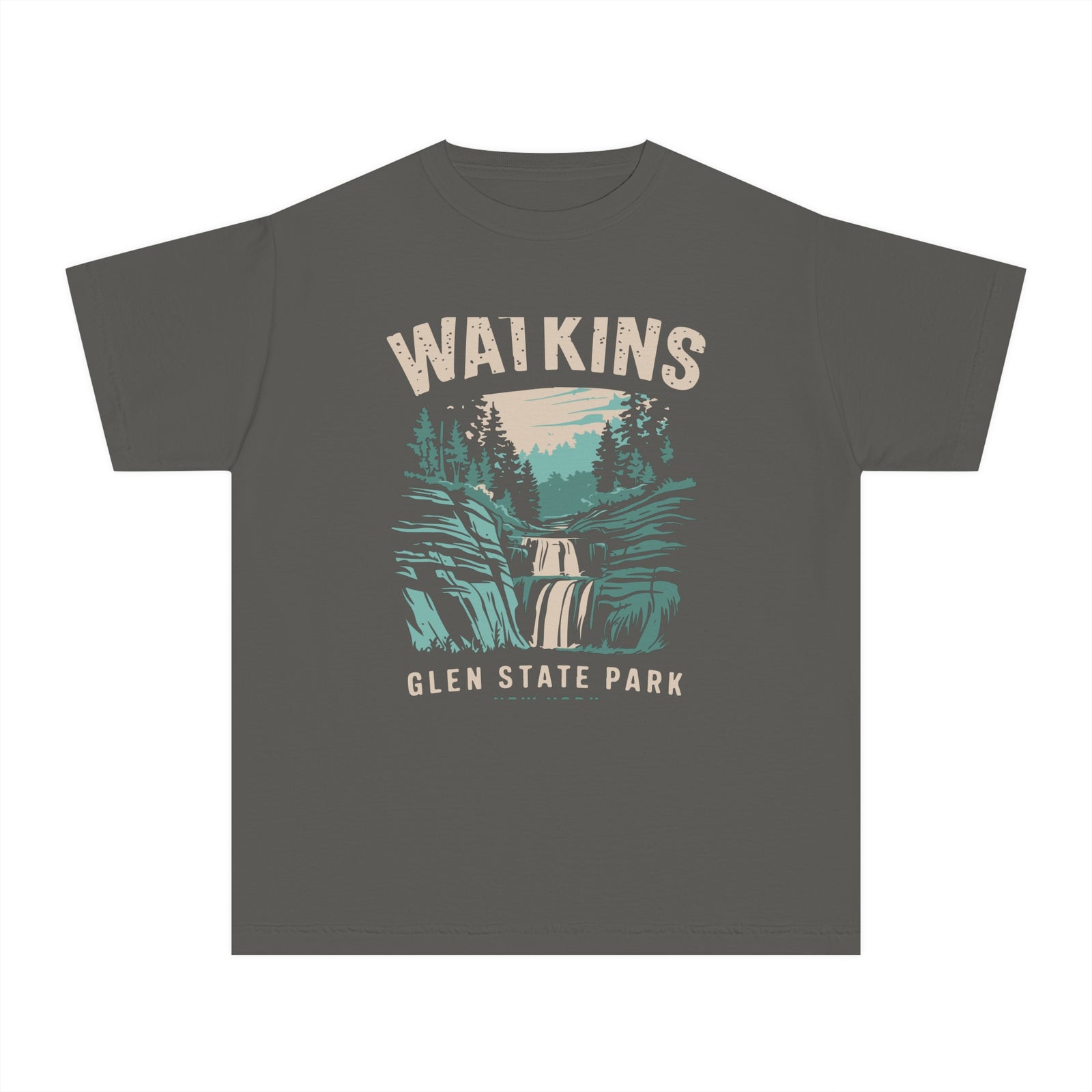 Watkins Glen State Park New York Comfort Colors Youth Kids T-Shirt