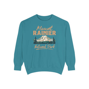 Mount Rainier National Park Washington Comfort Colors Unisex Sweatshirt