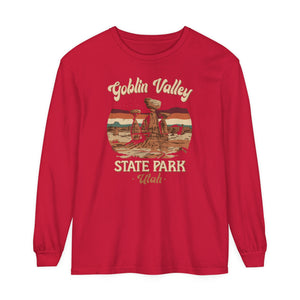 Goblin Valley State Park Utah Comfort Colors Unisex Long Sleeve T-Shirt