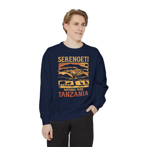 Serengeti Tanzania Comfort Colors Unisex Sweatshirt