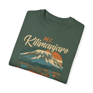 Mount Kilimanjaro Tanzania Comfort Colors Unisex T-Shirt