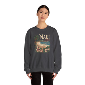 Maui Hawaii Gildan Unisex Crewneck Sweatshirt