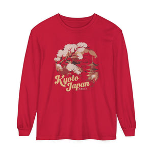 Kyoto Japan Comfort Colors Unisex Long Sleeve T-Shirt