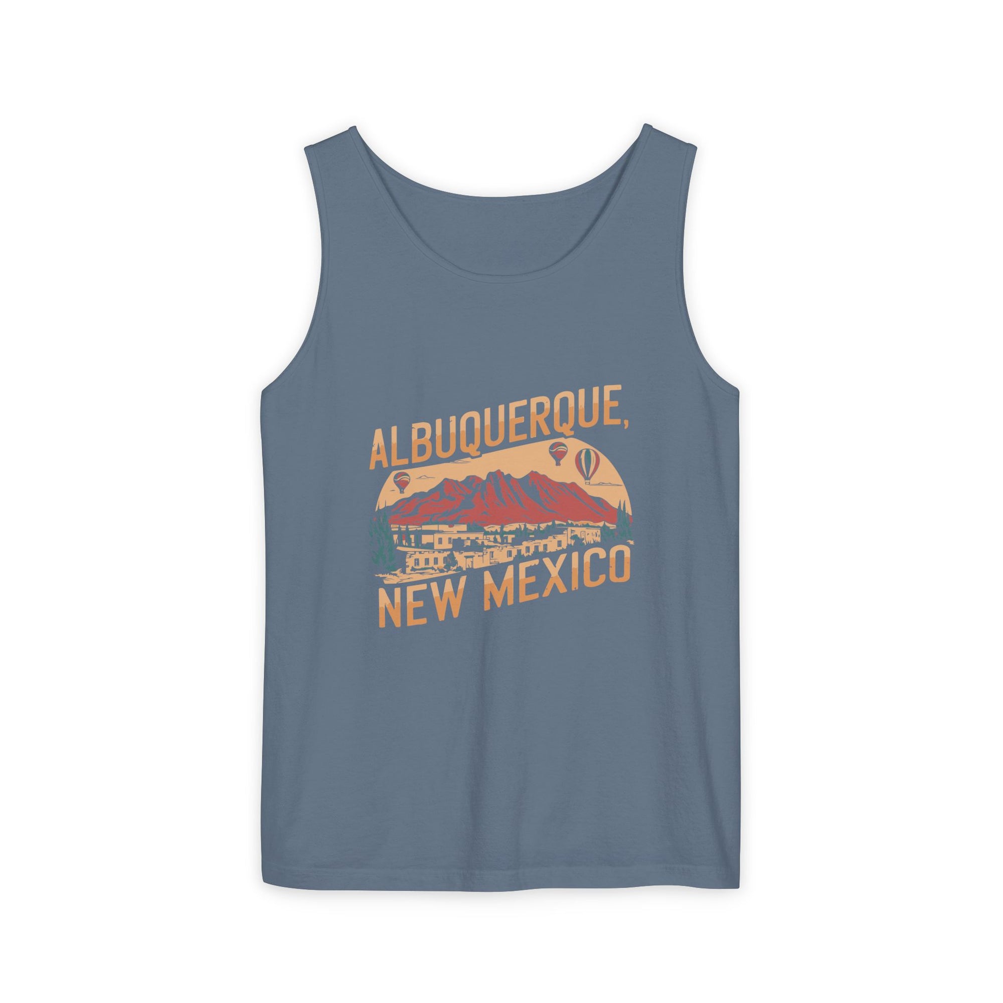 Albuquerque Hot Air Balloon Festival New Mexico Comfort Colors Tank Top