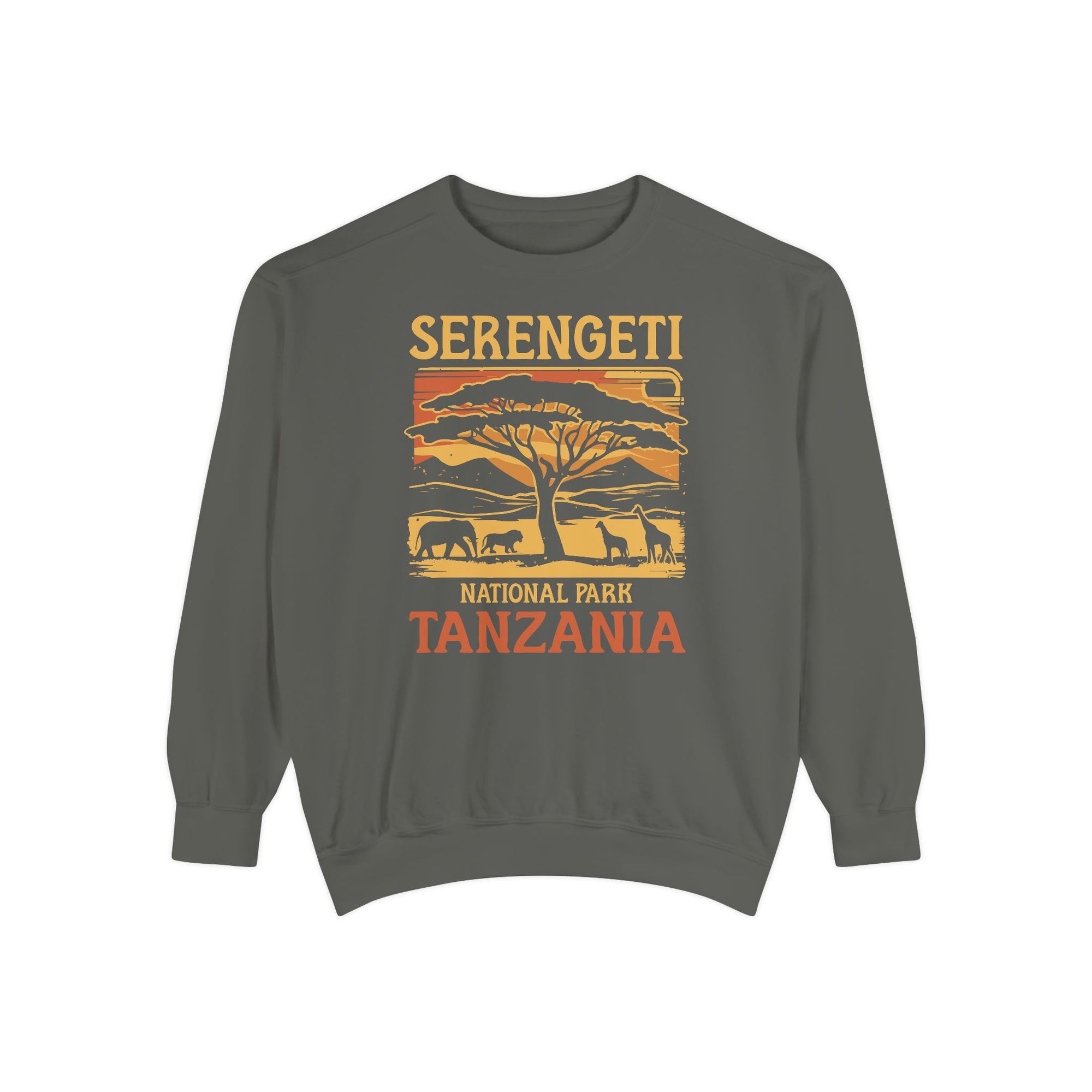 Serengeti Tanzania Comfort Colors Unisex Sweatshirt