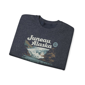Juneau Alaska Gildan Unisex Crewneck Sweatshirt