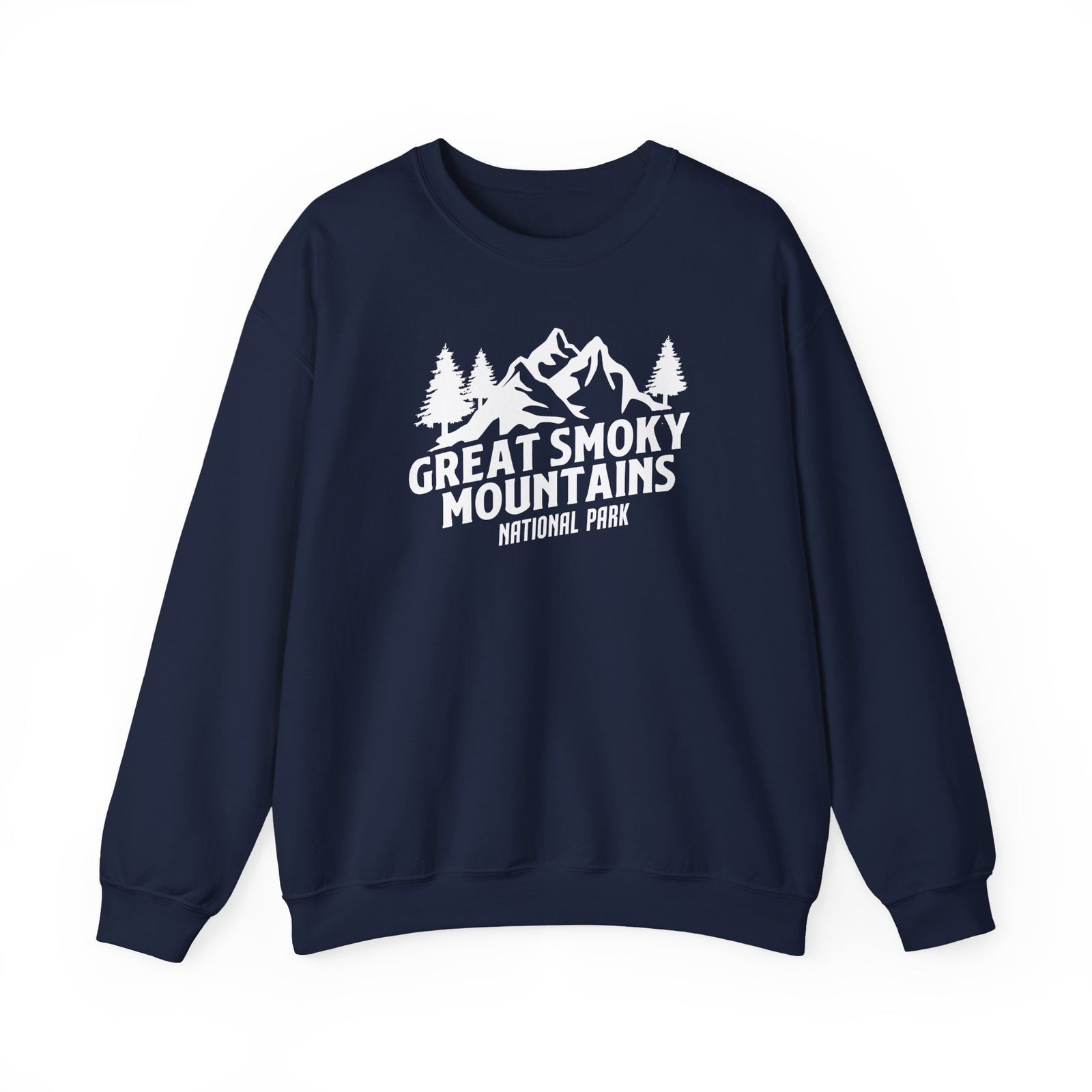 Great Smoky Mountains National Park Tennessee North Carolina Gildan Unisex Crewneck Sweatshirt