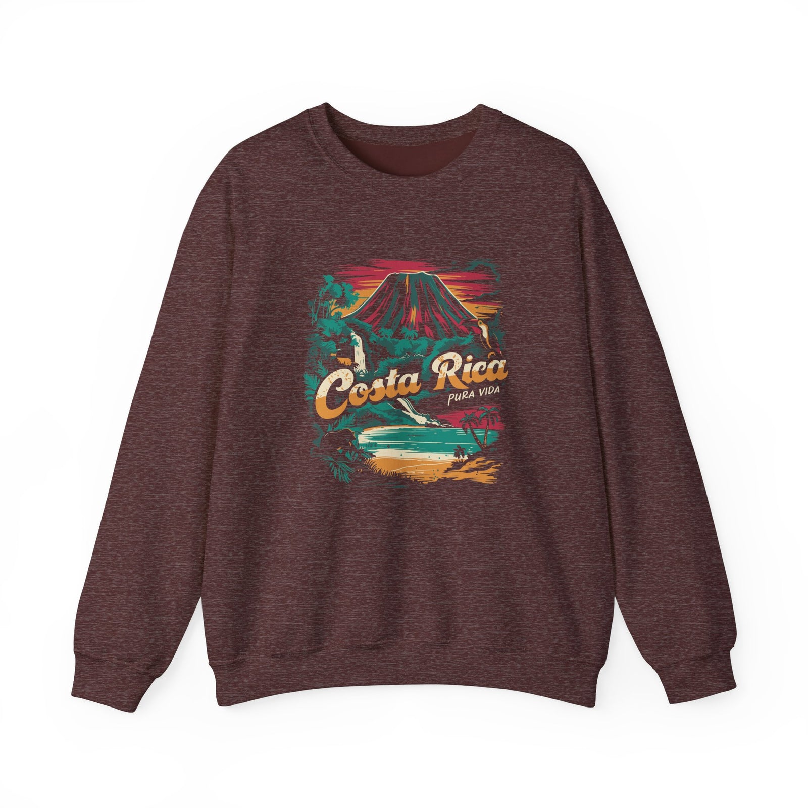 Costa Rica Gildan Unisex Crewneck Sweatshirt