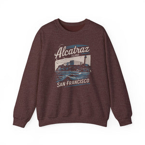 Alcatraz San Francisco California Gildan Unisex Crewneck Sweatshirt