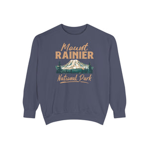 Mount Rainier National Park Washington Comfort Colors Unisex Sweatshirt