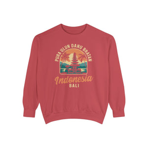 Pura Ulun Danu Bratan Bali Comfort Colors Unisex Sweatshirt
