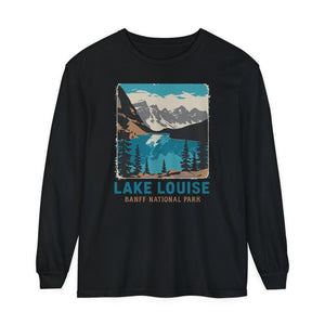 Lake Louise Banff National Park Alberta Comfort Colors Unisex Long Sleeve T-Shirt