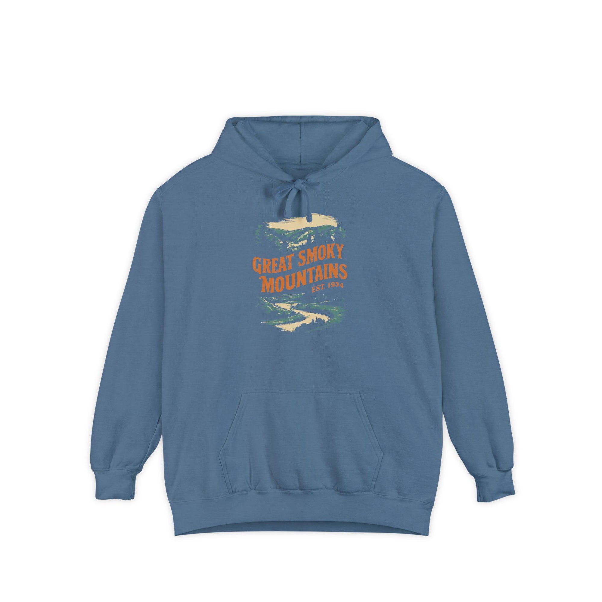 Great Smoky Mountains Tennessee North Carolina Comfort Colors Unisex Hoodie