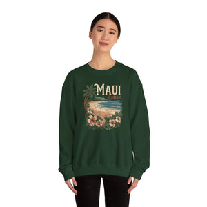 Maui Hawaii Gildan Unisex Crewneck Sweatshirt