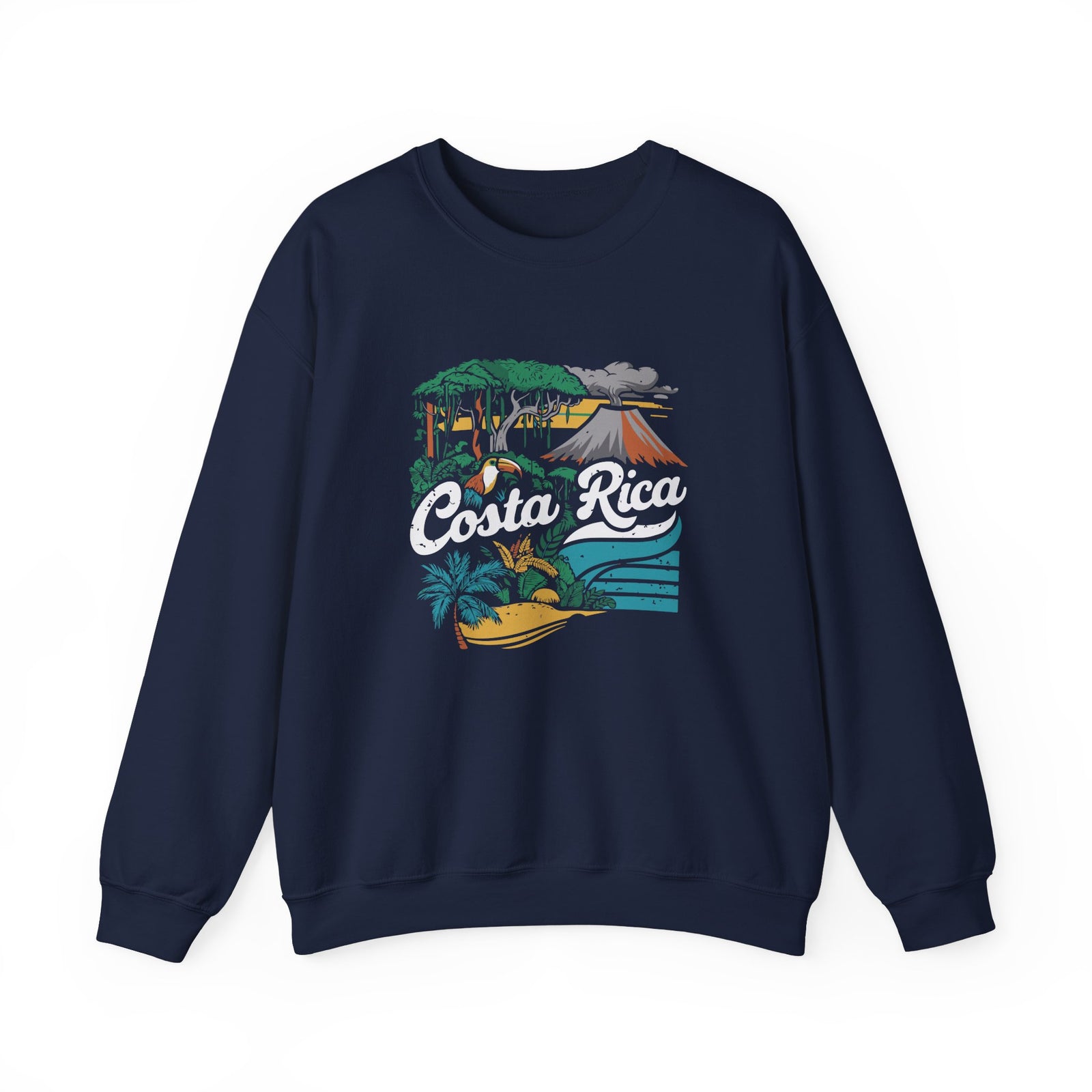 Costa Rica Gildan Unisex Crewneck Sweatshirt