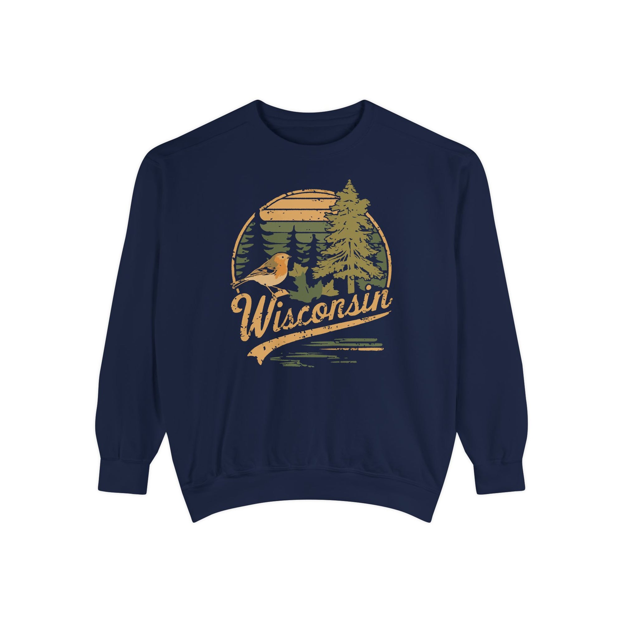 Wisconsin Comfort Colors Unisex Sweatshirt