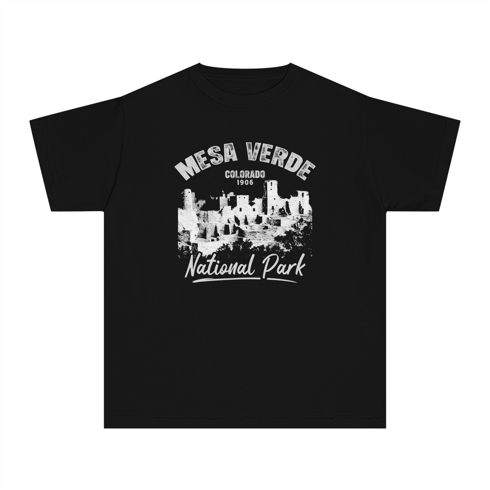 Mesa Verde National Park Colorado Comfort Colors Youth Kids T-Shirt