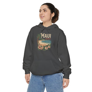 Maui Hawaii Comfort Colors Unisex Hoodie