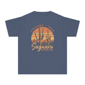 Saguaro National Park Arizona Comfort Colors Youth Kids T-Shirt