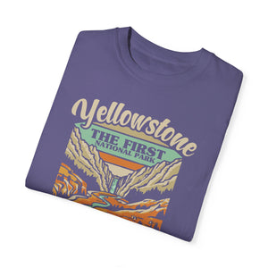 Yellowstone National Park Wyoming Montana Idaho Comfort Colors Unisex T-Shirt