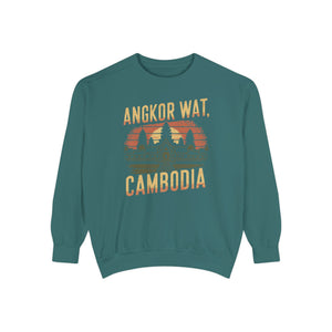 Angkor Wat Cambodia Comfort Colors Unisex Sweatshirt