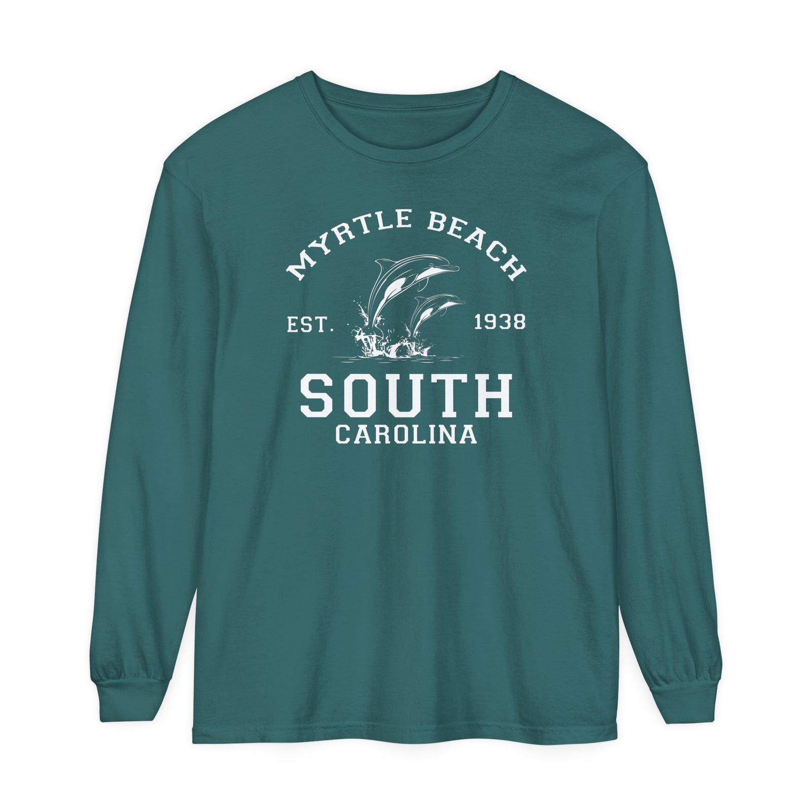 Myrtle Beach South Carolina Comfort Colors Unisex Long Sleeve T-Shirt