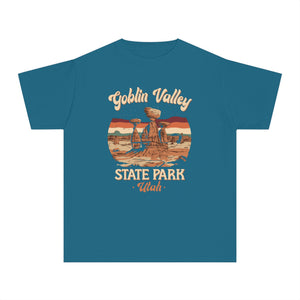Goblin Valley State Park Utah Comfort Colors Youth Kids T-Shirt