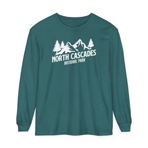 North Cascades National Park Washington Comfort Colors Unisex Long Sleeve T-Shirt