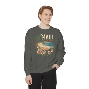 Maui Hawaii Comfort Colors Unisex Sweatshirt