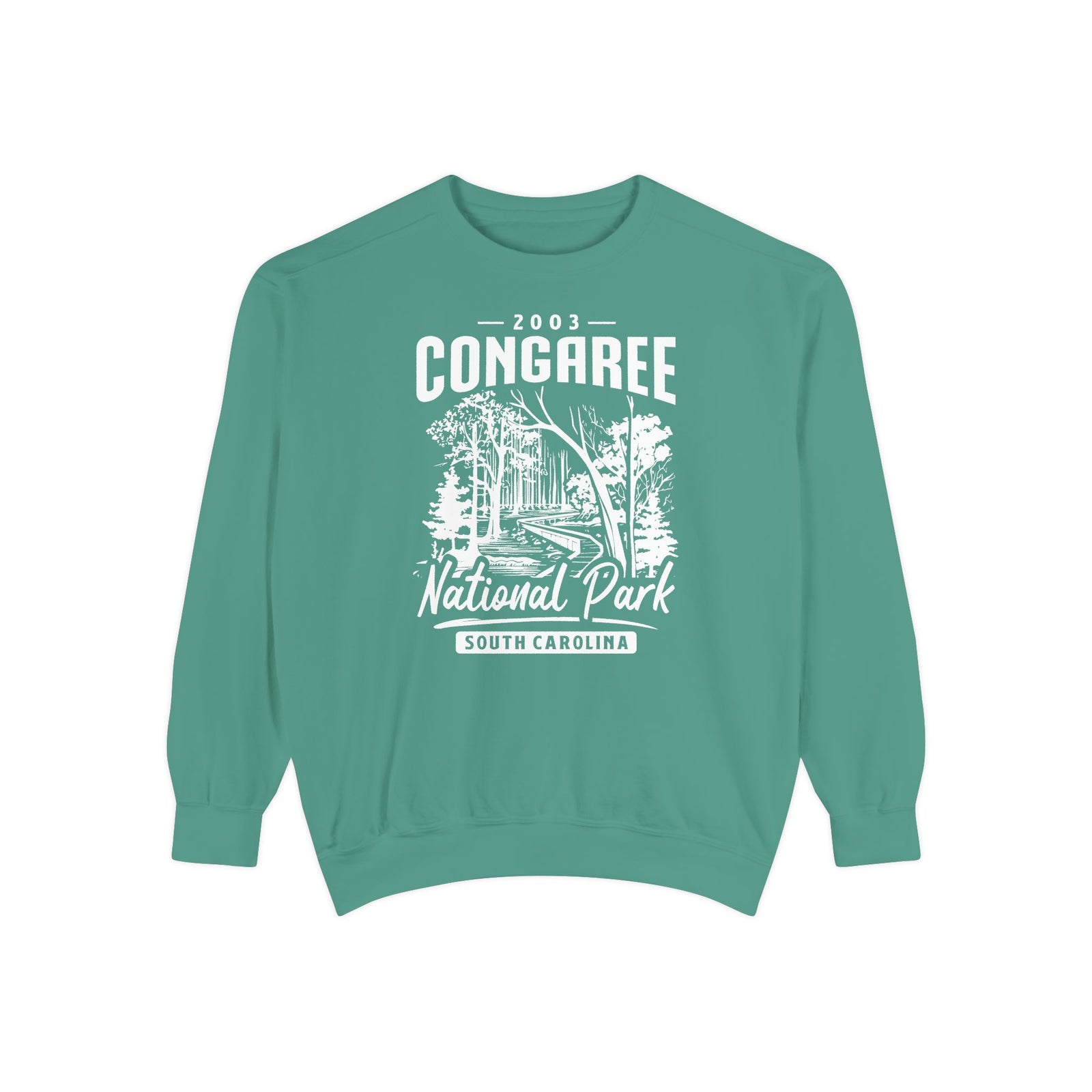 Congaree National Park South Carolina Comfort Colors Unisex Sweatshirt