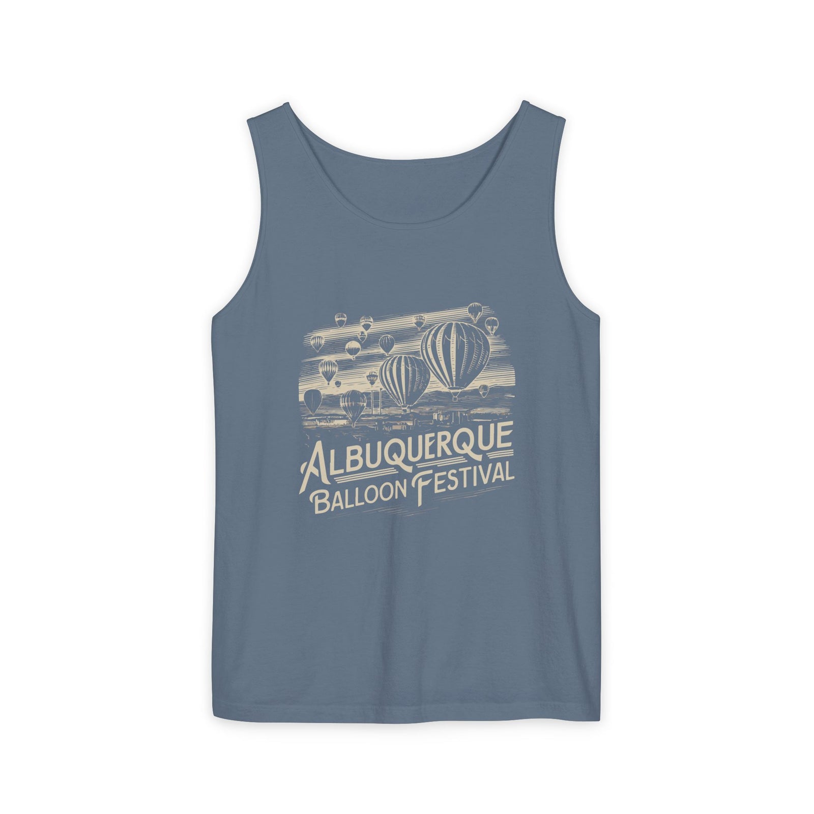 Albuquerque Hot Air Balloon Festival New Mexico Comfort Colors Tank Top