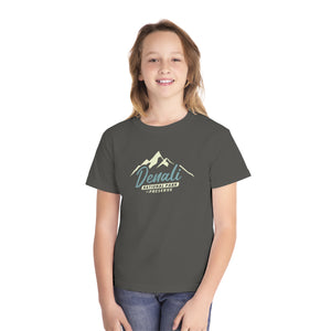 Denali National Park Alaska Comfort Colors Youth Kids T-Shirt
