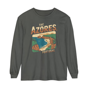 The Azores Portugal Comfort Colors Unisex Long Sleeve T-Shirt
