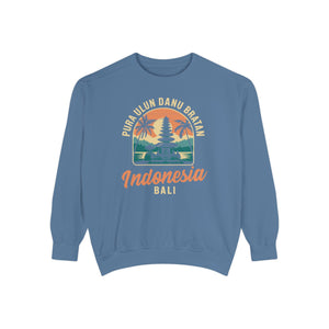 Pura Ulun Danu Bratan Bali Comfort Colors Unisex Sweatshirt