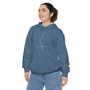 Pacific Crest Trail Comfort Colors Unisex Hoodie