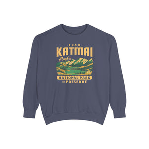 Katmai National Park Alaska Comfort Colors Unisex Sweatshirt