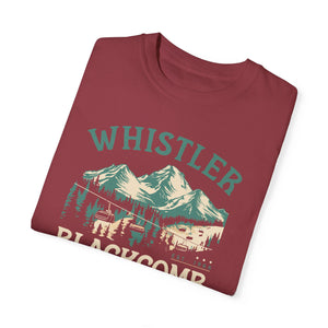Whistler Blackcomb British Columbia Comfort Colors Unisex T-Shirt