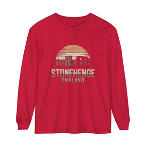 Stonehenge England Comfort Colors Unisex Long Sleeve T-Shirt