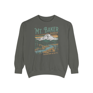 Mount Baker Washington Comfort Colors Unisex Sweatshirt