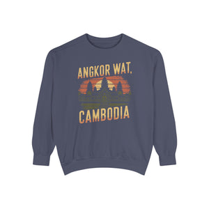 Angkor Wat Cambodia Comfort Colors Unisex Sweatshirt