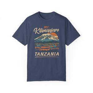 Mount Kilimanjaro Tanzania Comfort Colors Unisex T-Shirt