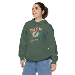 Salem Massachusetts Comfort Colors Unisex Hoodie