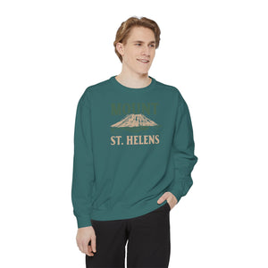 Mount St. Helens Washington Comfort Colors Unisex Sweatshirt