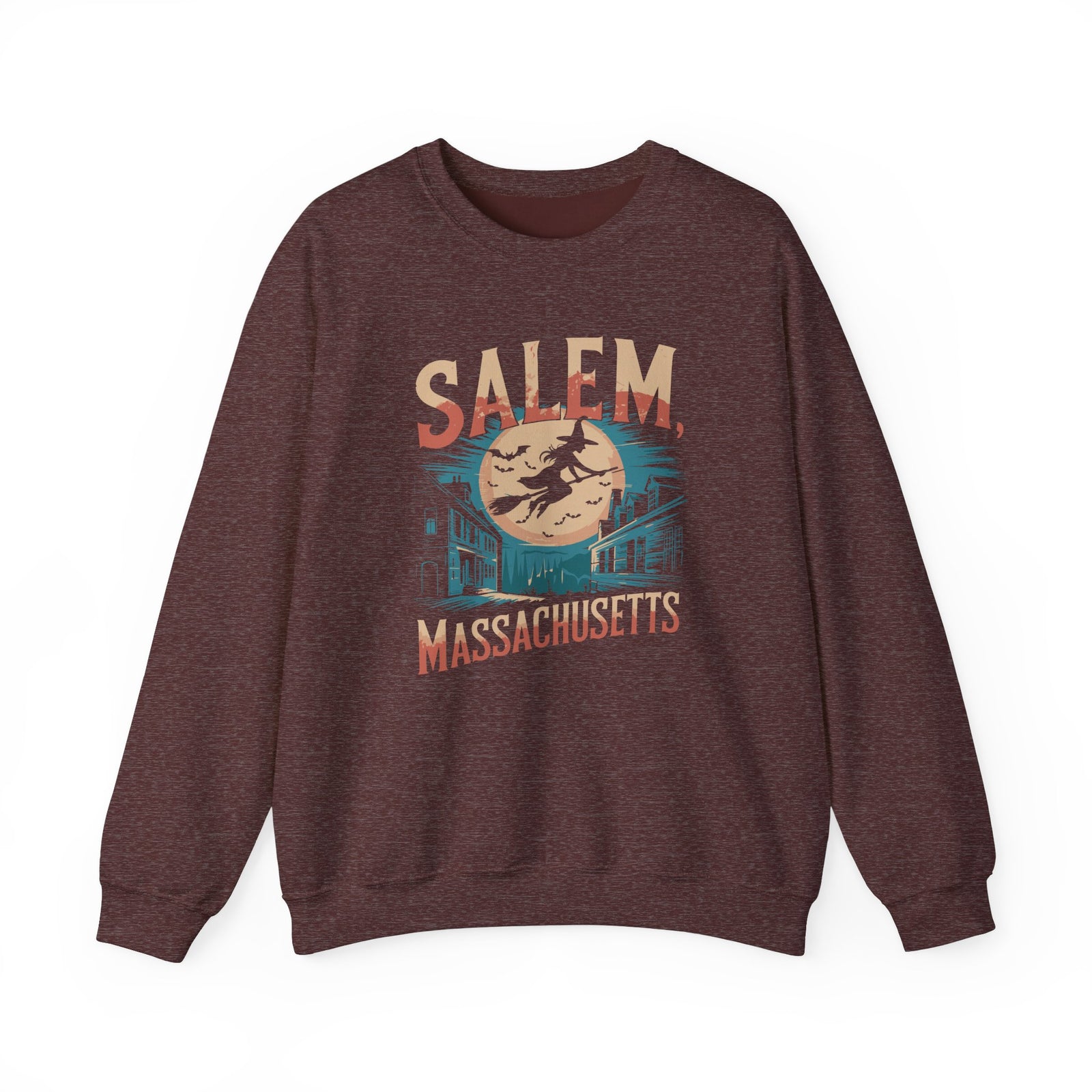 Salem Massachusetts Gildan Unisex Crewneck Sweatshirt
