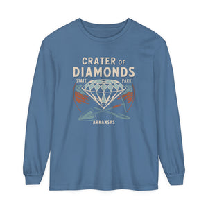 Crater of Diamonds State Park Arkansas Comfort Colors Unisex Long Sleeve T-Shirt