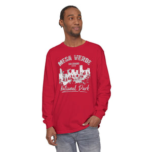 Mesa Verde National Park Colorado Comfort Colors Unisex Long Sleeve T-Shirt