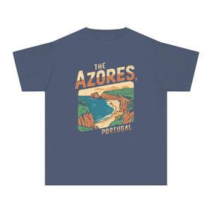 The Azores Portugal Comfort Colors Youth Kids T-Shirt