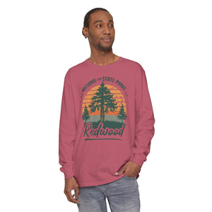 Redwood National Park California Comfort Colors Unisex Long Sleeve T-Shirt