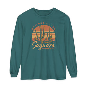 Saguaro National Park Arizona Comfort Colors Unisex Long Sleeve T-Shirt
