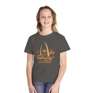Gateway Arch National Park Missouri Comfort Colors Youth Kids T-Shirt